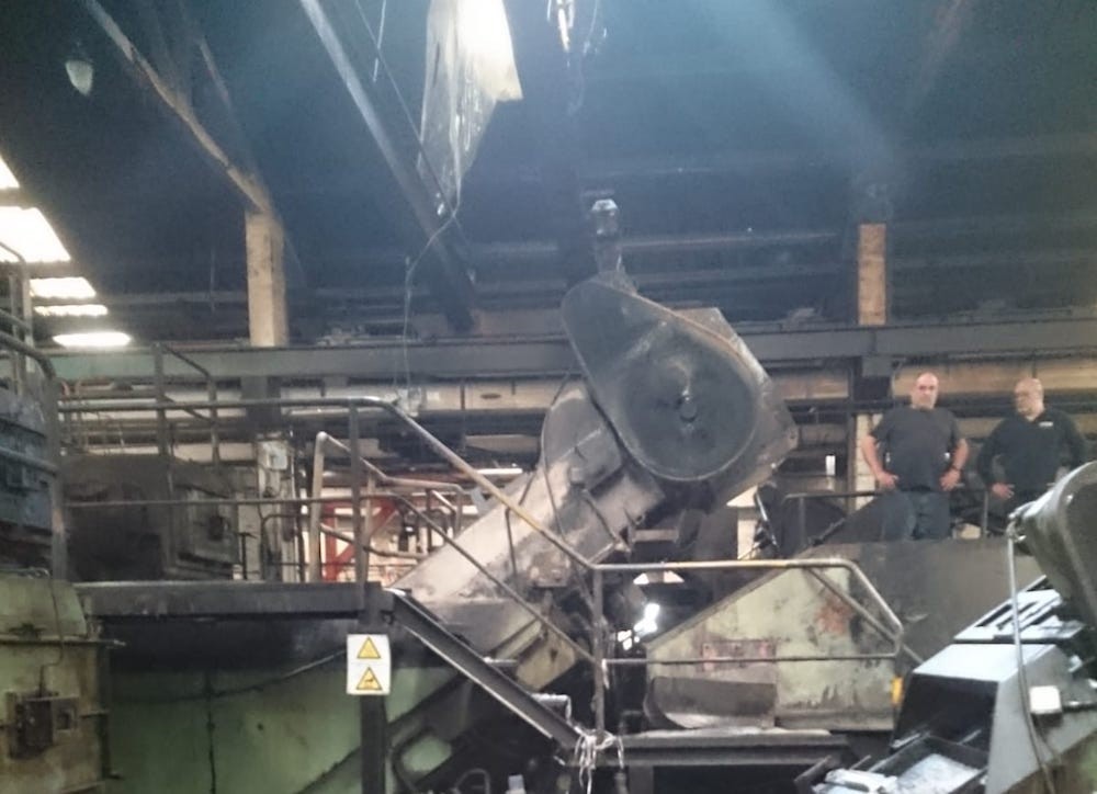 Suak labe bat eta teilatu zati bat kaltetu ditu Bergarako TTT enpresan