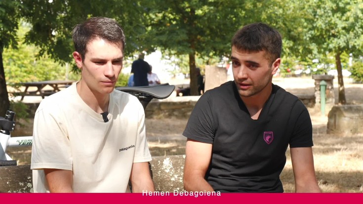 'Hemen Debagoiena': Unai Cueva eta Mikel Olalde txirrindulariekin Pinoi finkodun bizikletak ezagutzen; eta asteko albisterik nabarmenen errepasoa