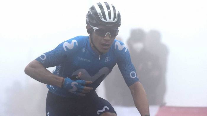 Movistarrek ordainekoa hartu du! Lopezek etapa, Mas eta Lopez podiumera