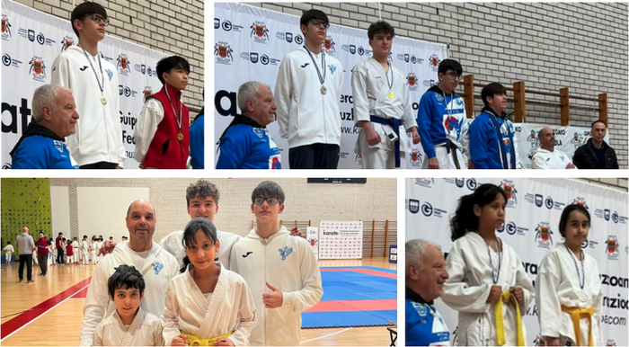 Eskolarteko karate txapelketan hainbat domina eskuratu dituzte UDAkoek