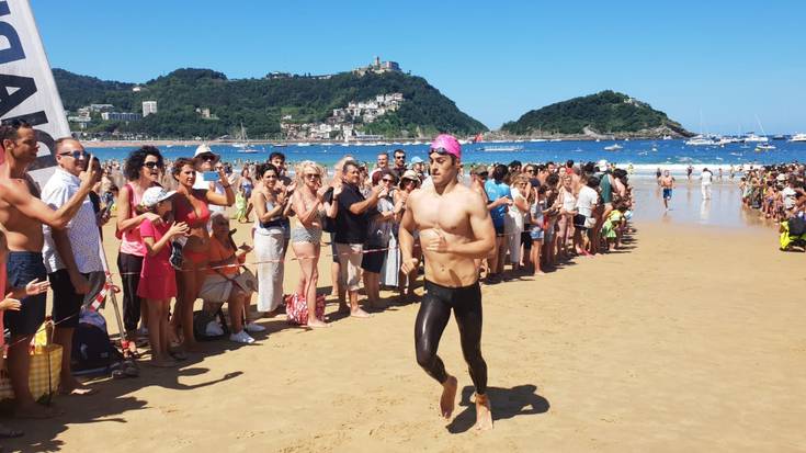 Ion Mujika bergararra izan da onena Donostiako Paseo Berriko zeharkaldian