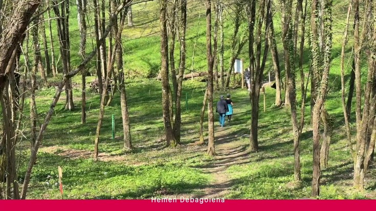 'Hemen Debagoiena': Kukubaso elkarteak Bergara eta San Martzial arteko bidezidorra egokitu du