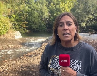 Hainbat presa eraitsi dituzte Deba ibaian