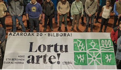 Azaroaren 20ko manifestaziora joateko deia egin du Antzuolako EH Bilduk