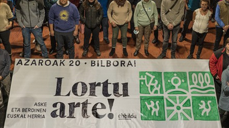 Azaroaren 20ko manifestaziora joateko deia egin du Antzuolako EH Bilduk