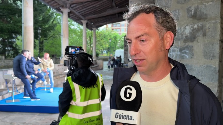 Ion Unamuno: "Gaztetxoentzat sari bat izan da txirrindulariak gertutik ikustea"