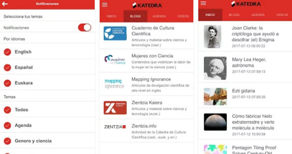 Euskarazko aplikazioak: Katedra