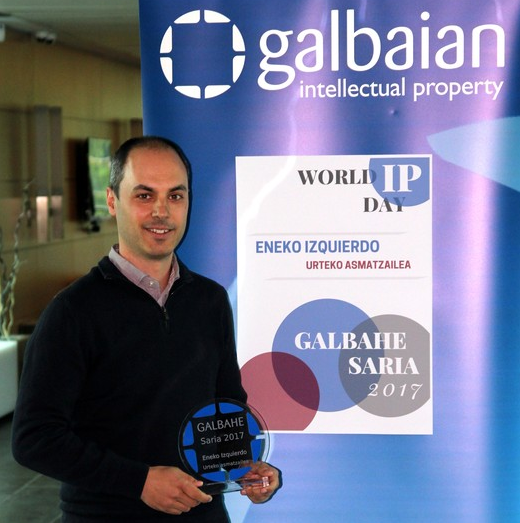Eneko Izquierdok jaso du Galbahe 2017 saria