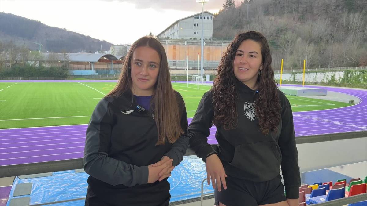 Ane Rincon eta Haizea Zabala: errugbian 9 urtetatik