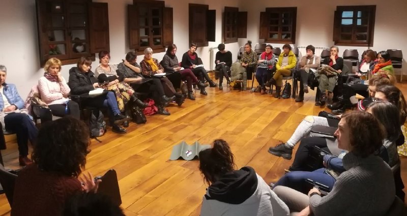 Bergarako greba feminista antolatzeko azken saioa, otsailaren 25ean