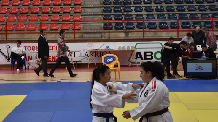 Bigarren geratu da Maren Martin aretxabaletarra Eibar Hiriko Nazioarteko Judo Txapelketan