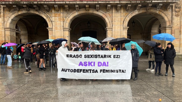 Debagoienean ere Haron izandako erailketa matxista salatu dute