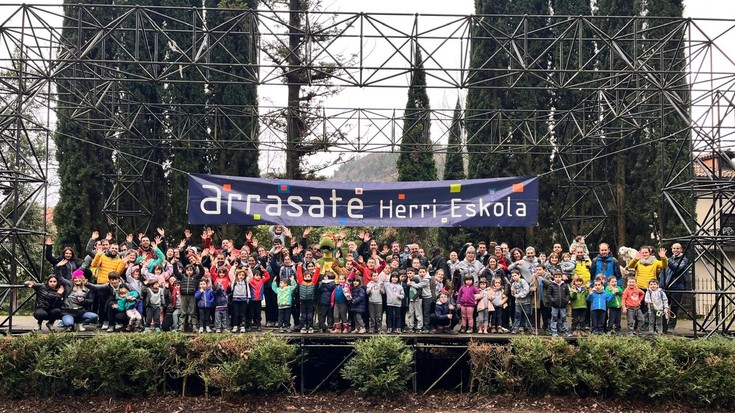 San Kristobalera mendi irteera, Arrasate Herri Eskolako Guraso Elkartearen eskutik
