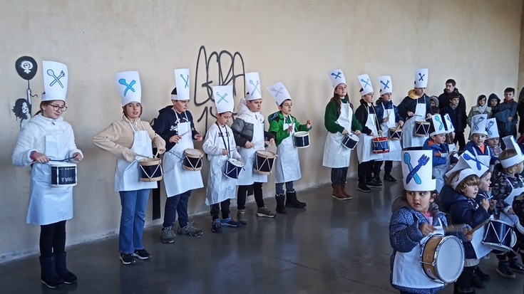 Danbor hotsak izango dira protagonista San Sebastian egunean Elgetan