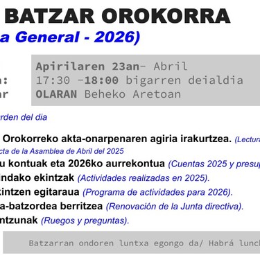 Landatxoperen batzar orokorra