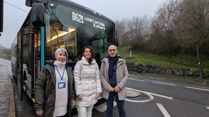 Autobus berriak erabiltzen hasi dira Gatzagako linean