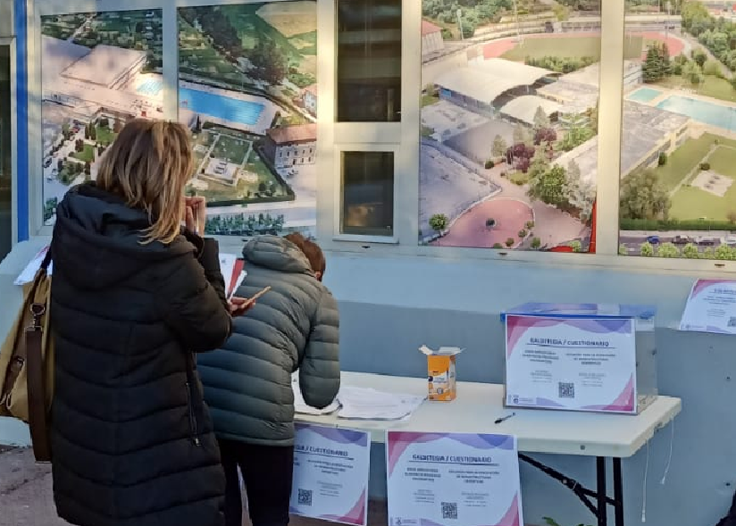 Kirol azpiegiturei buruzko galdetegia, herritarren eskura