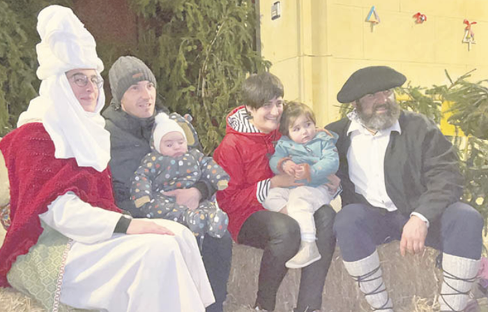 Olentzero eta Mari Domingi  martitzenean izango dira Elgetan