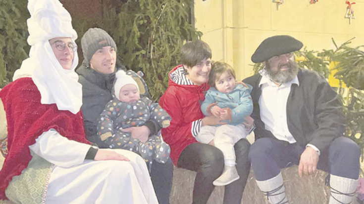 Olentzero eta Mari Domingi  martitzenean izango dira Elgetan