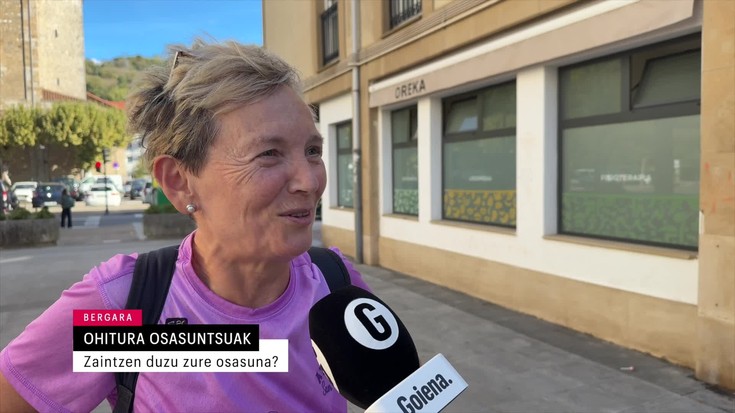 Kale inkesta: Zaintzen duzu zure osasuna?