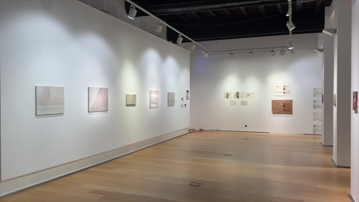 'Haizearen kolorea' erakusketa ikusgai dago Aroztegin