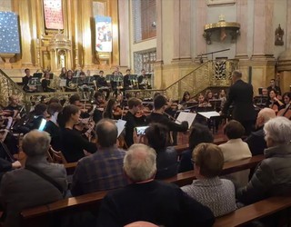 Bergarako Orkestra Sinfonikoa, Mariaren Lagundia elizan
