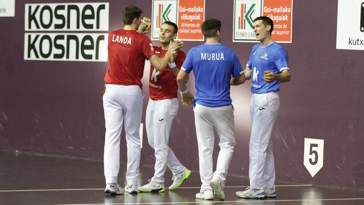 Muruak eta Rezustak ezin izan dituzte Larrazabal eta Landa garaitu Uarkapen (22-20)