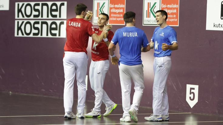 Muruak eta Rezustak ezin izan dituzte Larrazabal eta Landa garaitu Uarkapen (22-20)