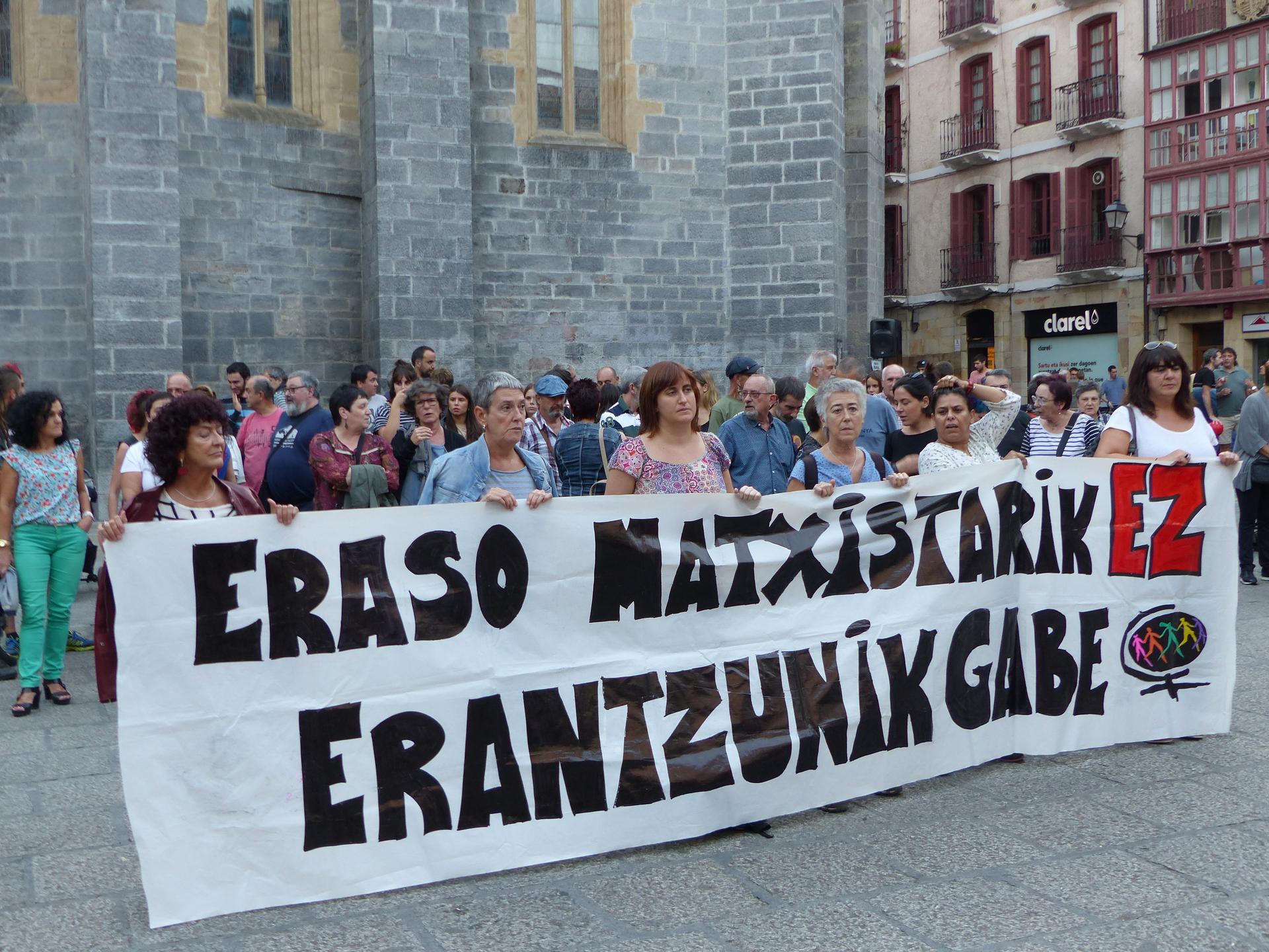 Azken eraso matxista salatzeko elkarretaratzea egingo dute bihar