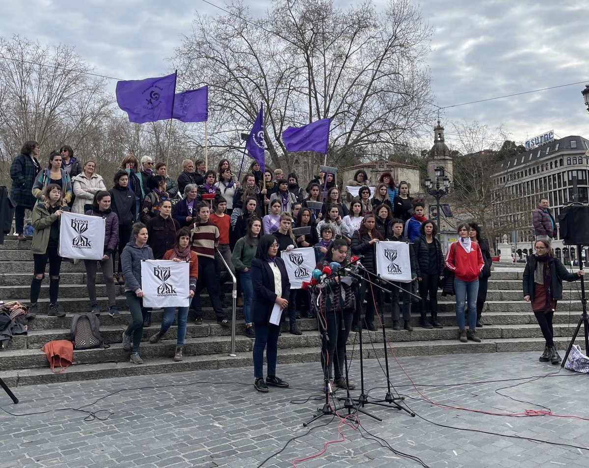 Zaintzarako eskubide kolektiboa ardatz, greba orokor baterako prozesuan da Mugimendu Feminista