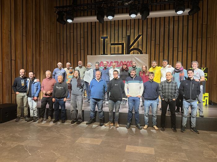 Zazpi aramaioar izango dira 2026ko Arabako Bertsolari Txapelketan