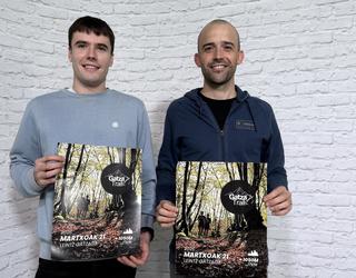 "Lasterketa baten bueltan herrian sortzen den giroa eskertu egiten du korrikalariak"