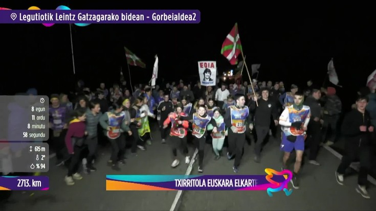 24. Korrikan aramaioarrak, pausoz pauso