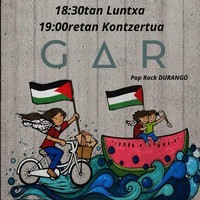 Palestinaren aldeko kontzertu solidarioa