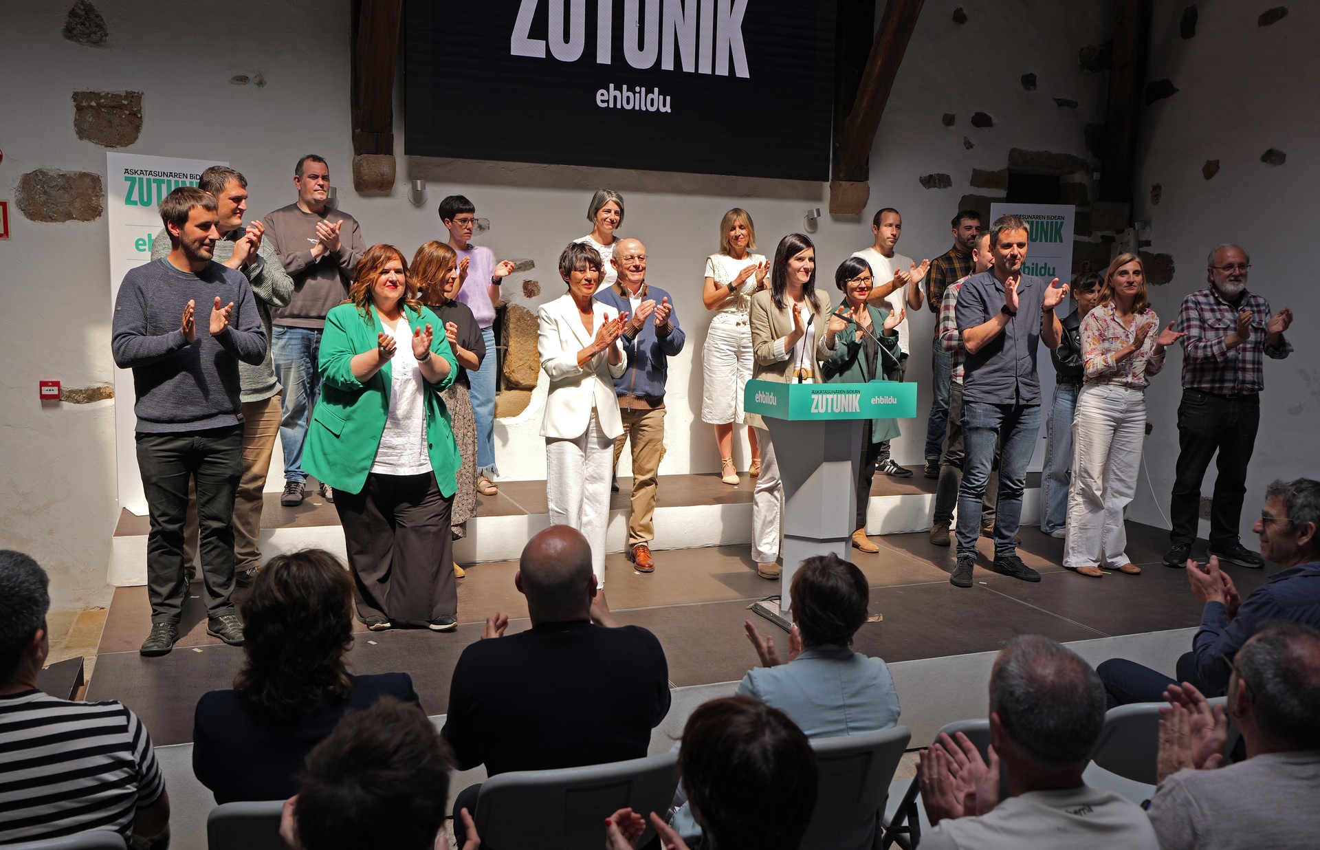 Amaia Etxabe eta Xabier Igartua, Gipuzkoako EH Bilduren mahai politikoko kide