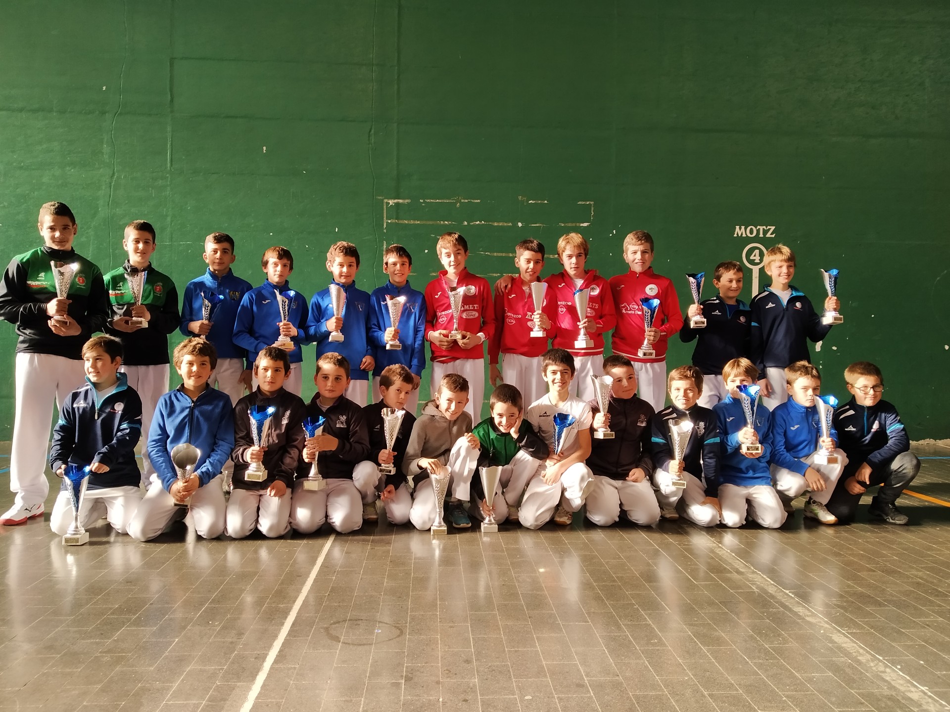 Pilota elkarteak antolatuta Gabon Kopa jokatuko dute
