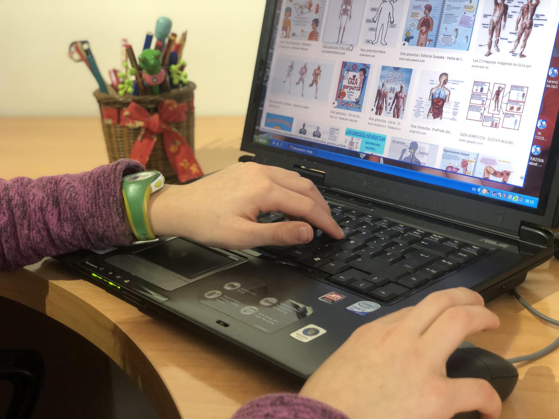Arrakala digitala gainditzeko, Interneterako konexioa eta ordenagailuak ikasleentzat