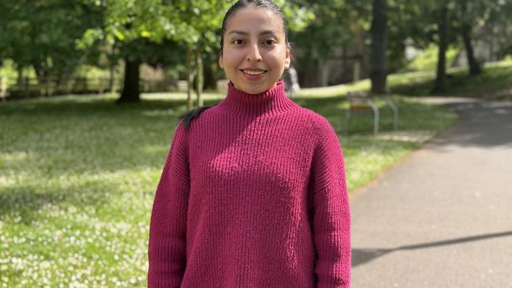 Rose Marie Meza: "Aberasgarria da bi kulturak nire baitan eramatea"