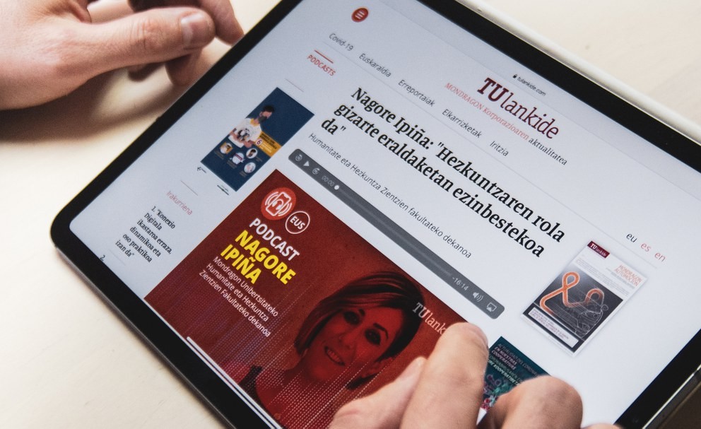 TU Lankidek webgunearen bertsio eguneratua aurkeztu du