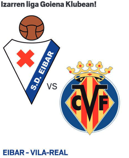 Eibar - Vila-Real partidurako sarrerak irabazi nahi?