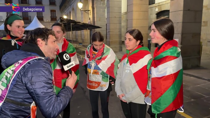 Korrikak jai giroa sortu du eskualdeko kaleetan