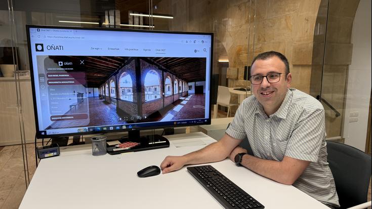 Oñatiko ondarea 360 gradutan ezagutzeko leiho digital berria martxan da