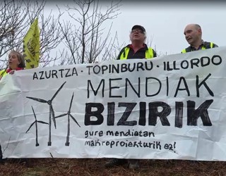 Topinburuko elkarretaratzea, iruditan