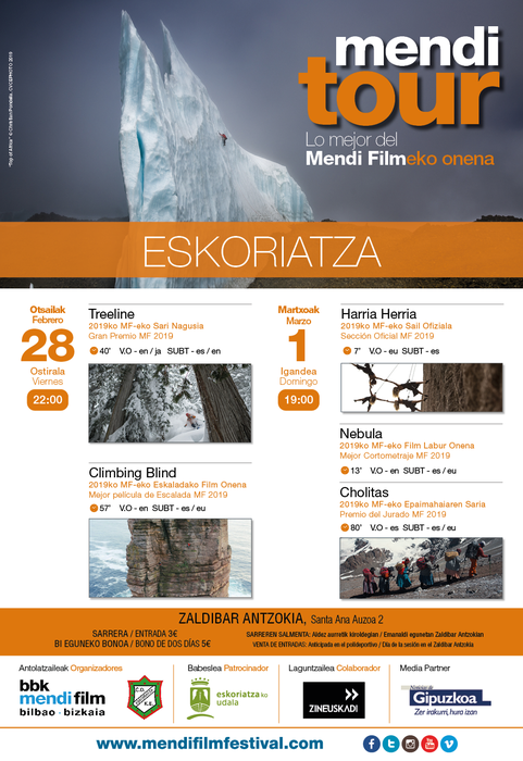 Zinema: Bilbao Mendi Tour Film Festival