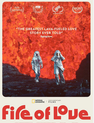 'Fire of love' filma, zineklubean