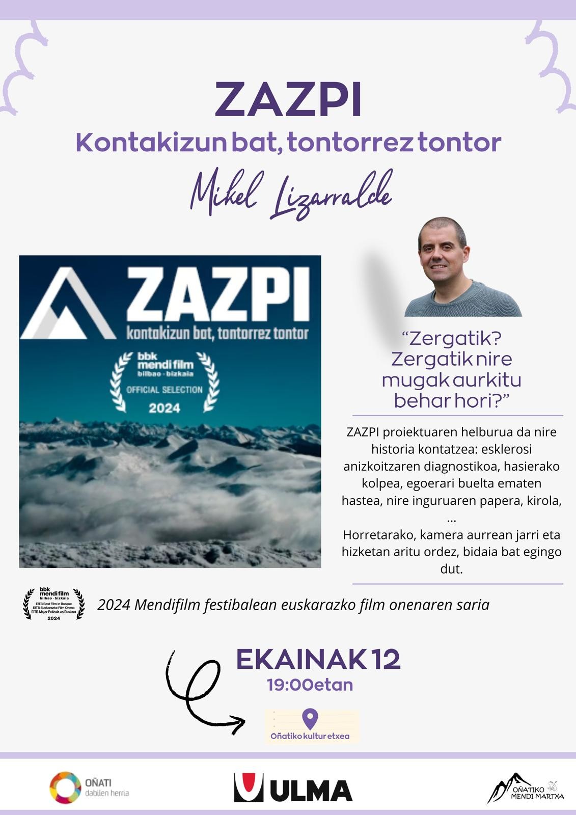 Zazpi dokumentala eta solasaldia