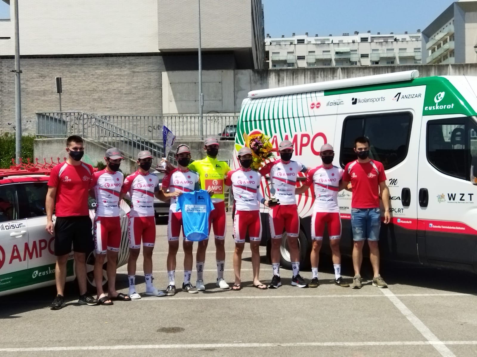 Gazte mailako Kantabriako Itzulia irabazi du Danel Casais oñatiarrak