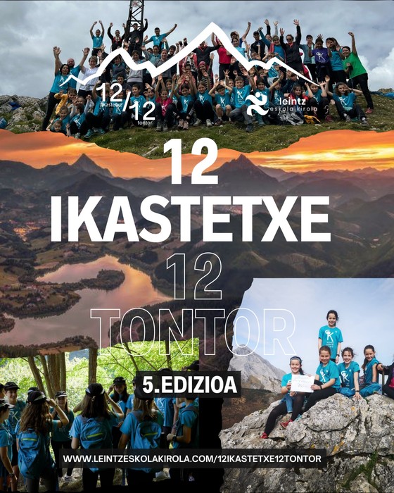 12 ikastetxe 12 tontor ekimenaren 5. edizioa martxan!