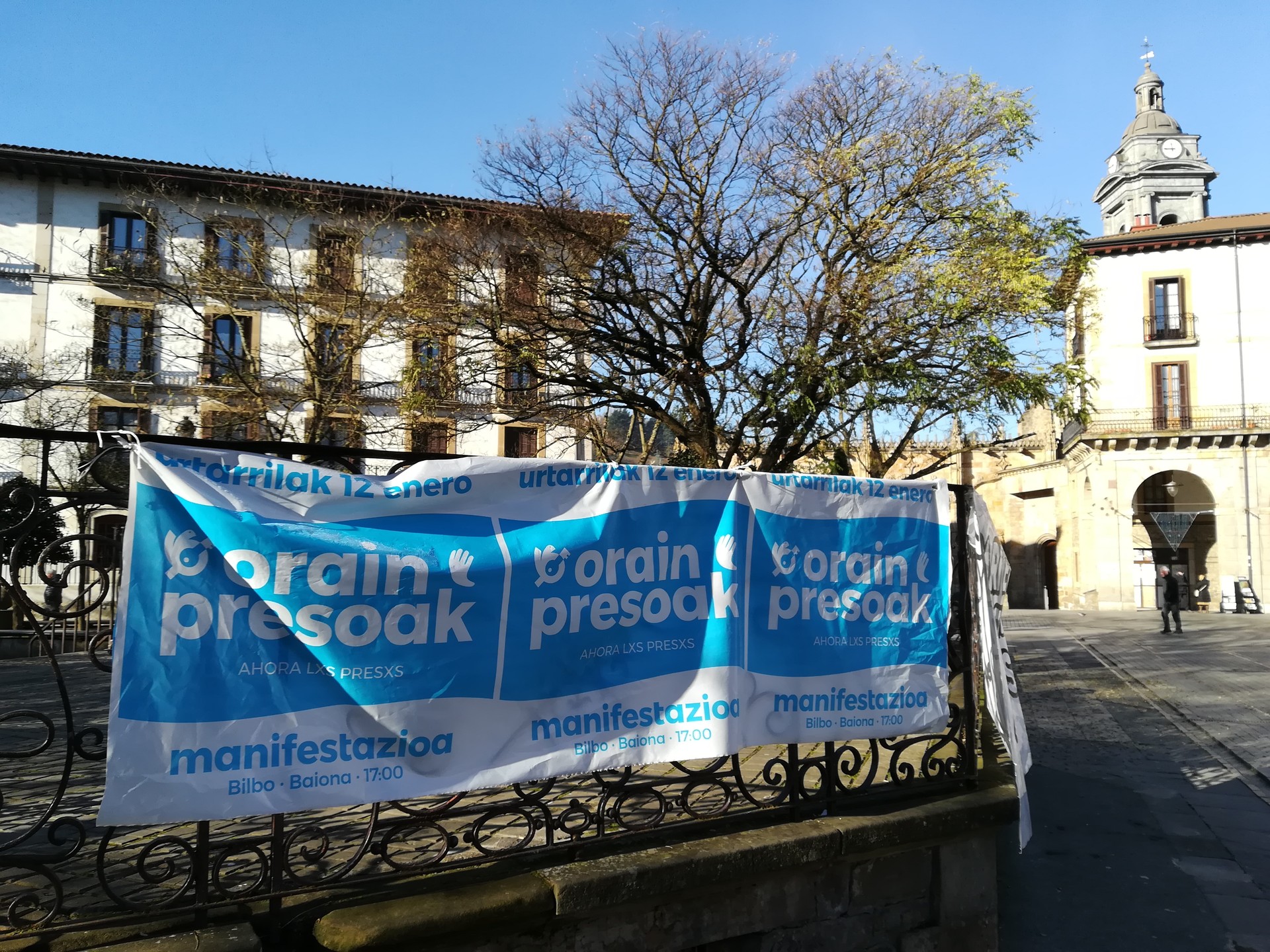 Bilboko manifestaziorako sei autobus bete dira dagoeneko