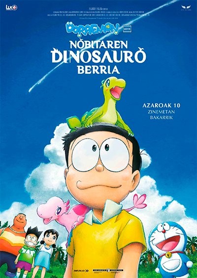'Doraemon: Nobitaren dinosaurio berria' pelikula
